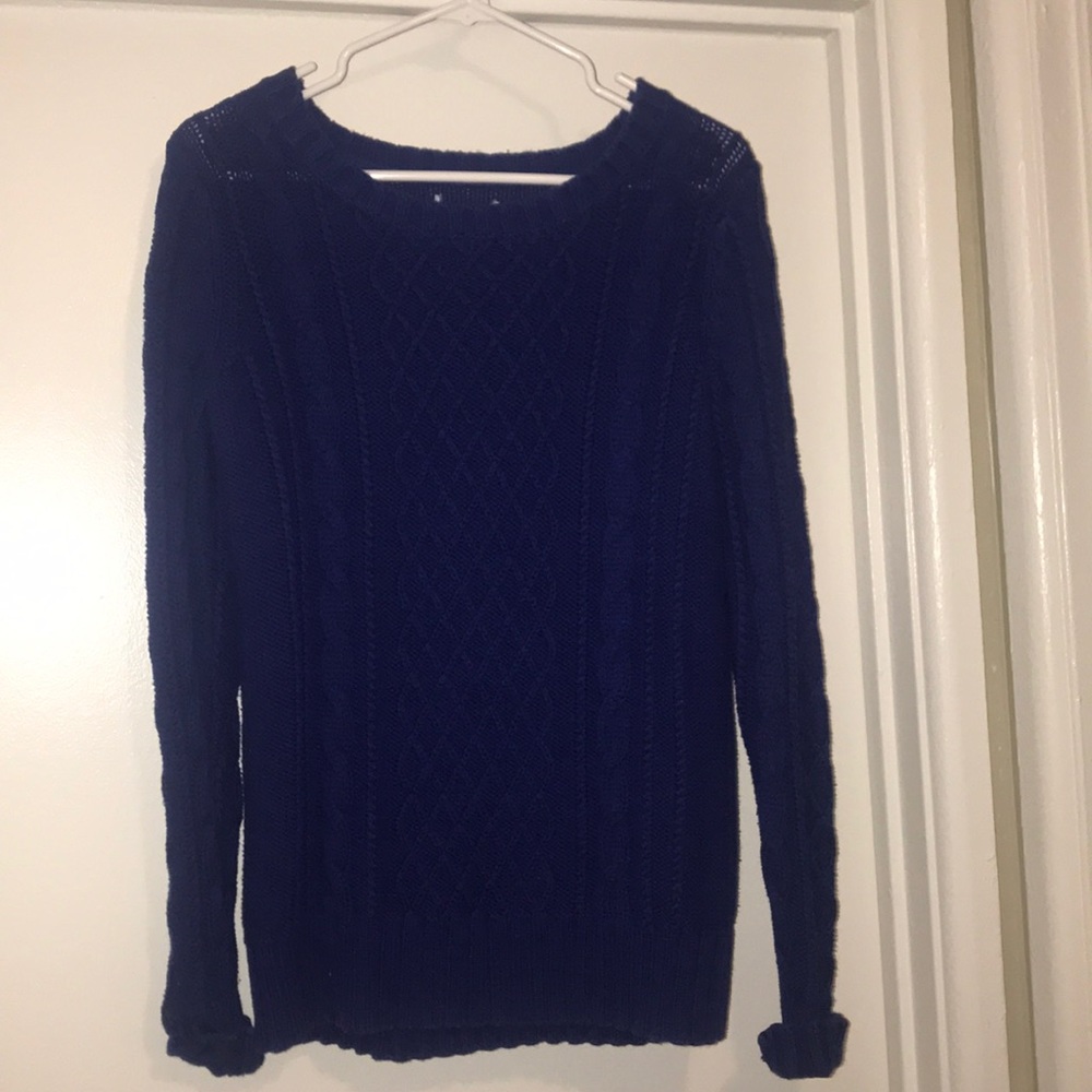 Blue sweater